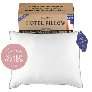 FluffCo Down Alternative Luxury Hotel Pillow